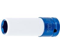 BGS Inserto 7201 Bussola azionamento quadro interno 12,5 mm apertura 17 mm 1 pezzo