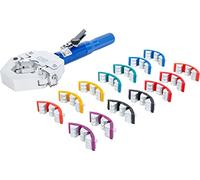 BGS 72093 | Set di pinze a crimpare | idraulico | Per collegamenti compressi su tubi flessibili