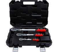 BGS 72114 | Serie di cricchetti reversibili | estensibile, snodabile | 6,3 mm (1/4") - 10 mm (3/8") - 12,5 mm (1/2") | 3 pz.