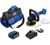 BGS 7395 | Kit smerigliatrice e lucidatrice a batteria | senza spazzole | 18 V | con accumulatore e caricatore rapido