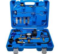 BGS 74405 | Set per test pressione e rabbocco sistemi di raffreddamento | 13 pz