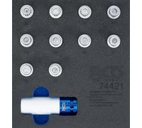 BGS 74421 | Modulo per carrelli portautensili 1/6: set di utensili per bulloni di sicurezza per BMW | 11 pz.