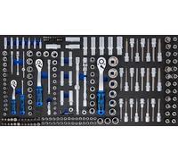 BGS 74434 | Modulo per carrelli portautensili XL: serie di bussole | 216 pz.