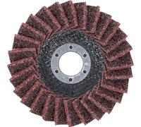 BGS 74473 | Disco abrasivo a ventaglio | tessuto non tessuto | Ø 115 mm | grana 120