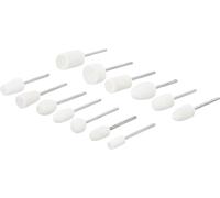BGS 74532 | Assortimento di testine per lucidatura, 13 pezzi