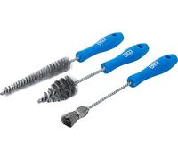 BGS 74575 | Set di spazzole pulizia per iniettori diesel | 3 pz.