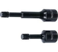 BGS 74590 | Set di chiave a bussola speciale per avvitatori ad impulsi | 12,5 mm (1/2") | impronta poligonale interna (per XZN) M12 | per VAG | 2 pz.