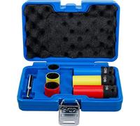 BGS 7510 | Serie di bussole esagonali/cacciaviti con profilo elicoidale e bussole macch.riv.plastica | 12,5 mm (1/2") | 17/19 / 21 mm | 7 pz.