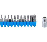Bgs 784 - Set 11 Pezzi, Inserti Torx Attacco 1/4 Fermec Attacco 1/4"
