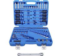 BGS 7849 | Assortimento utensili | 6,3 mm (1/4") + 12,5 mm (1/2") | profilo a E / profilo a T (per Torx) | 84 pz.