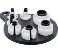 BGS 8009 | Set per rimozione clip connettori tubazioni | 7 pz.