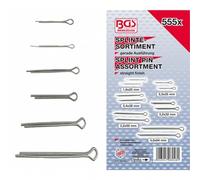 BGS 8048 | Assortimento coppiglie | Ø 1,6 - 4,0 mm | 555 pz.