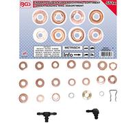 BGS technic KG – Assortimento rondelle in rame, 551 pz.