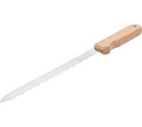 BGS 81730 | Coltello isolante | 420/280 mm | manico in legno | per lana isolante, lana di vetro, lana roccia, schiuma, polistirolo