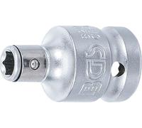 BGS Adattatore per bit con sfera di fissaggio, quadro interno 12,5mm esagono incassato 6,3mm Quantità:1