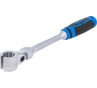 Llave de estrella especial para sondas lambda, articulada, con mango | 22 mm