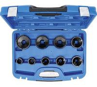 BGS 8337 | Serie di chiavi per ghiere | denti esterni | KM4 - KM12 | 9 pz.