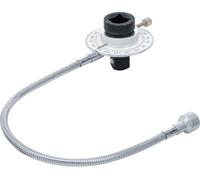 BGS Strumento di misura dell'angolo di rotazione con braccio magnetico, azionamento quadro interno 20mm (3/4") Quantità:1