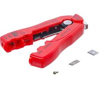 BGS 8489 | Spelacavi fili / cavi "2-IN-1" | 0,2 - 0,8 mm