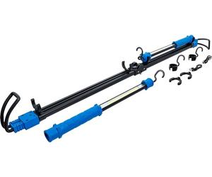 BGS 85306 | Lampada a LED per cofano auto con batteria e staffa di estensione | 2 torce da lavoro a COB-LED