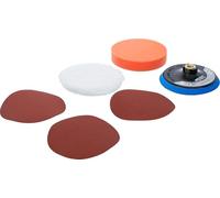 BGS 8592 | Set di dischi abrasivi e per lucidatura | Ø 125 mm