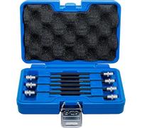 Surtido de puntas de vaso | entrada 6,3 mm (1/4") | perfil en T (para Torx) con cabeza de bola T10 - T40 | 7 piezas