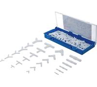 BGS Assortimenti di raccordi per tubi flessibili resistenti a combustibili, 100pz. Quantità:1