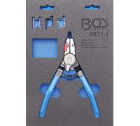 BGS 8831 1 interna/esterna anello elastico pinze con 4 paia di punte, confezione