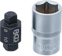 BGS Inserto per tappo di scarico olio quadrato, 8mm / 10mm Quantità:1