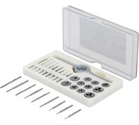 BGS 902 | Set di maschi e zollette | M1 - M2,5 | 31 pezzi