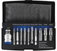 BGS 9170, Set di estrattori per Profilo a T difettoso (per Torx) T10-T55, 11 Pez
