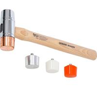 BGS Martello con teste intercambiabili, manico Hickory, Ø 35 mm Quantità:1