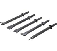 Juego de cinceles para martillo neumático | 5 piezas