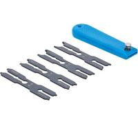 BGS 9199 | Set di utensili per anelli tipo E/di sicurezza | "4-IN-1"