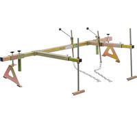 BGS 9237 | Staffa sostegno a 4 punti per motore | 510 - 845 mm | 315 kg