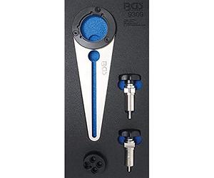 BGS 9309 | Modulo per carrelli portautensili 1/3: Set supporto puleggia albero motore e utensile di rotazione | per BMW 2.5D