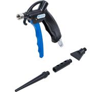 BGS 9413 | Pistola pneumatica per soffiaggio | con 3 inserti