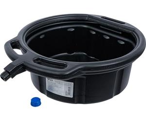 BGS 9485 | Bacinella di raccolta olio con beccuccio | 15 l