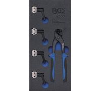 BGS 9533 | Modulo per carrelli portautensili 1/3: Serie di piegatubi e morsetti per tubi freni | 4,75 + 6 mm