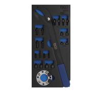 BGS 9696 | Modulo per carrelli portautensili 1/3: Set di controsupporti per alberi a camme | per VAG