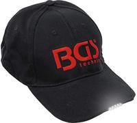BGS 9897 | Berretto da baseball BGS | con lampada a LED | 5 luci a LED | Cappell