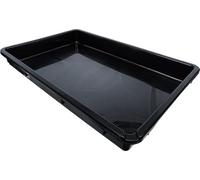Vasca multiuso BGS 42 L nero beccuccio 880 x 600 mm PE resistente agli acidi
