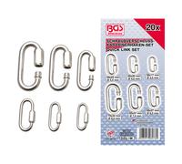 BGS Assortimento anelli di giunzione con vite, 20 pz. Quantità:1