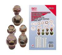 BGS Assortimento tappi coppa dell'olio e guarnizioni in rame, 534 pz. Quantità:1
