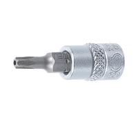 BGS Bit a inserto, azionamento quadro interno 6,3mm (1/4") profilo T (per TX) con foro T20 Quantità:1
