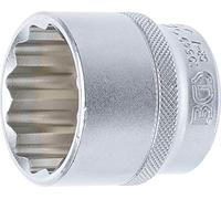 BGS Inserto per chiave a bussola, dodecagonale, azionamento quadro interno 12,5mm, apertura 36mm Quantità:1