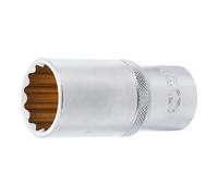 'Forza Uomo 10663 chiave a bussola dodecagonale, Profondo | 12,5 mm (1/2), SW 26 mm