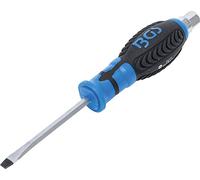 BGS cacciavite, a taglio 5 x 75 mm con tasche esterne, esagonale, 1 pezzi, 7917