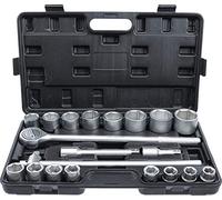 Bgs - Cassetta Set Di Bussole Esagonali 3/4" 20 Pezzi Bgs Art 1202