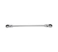 Llave articulada doble con carraca | 17 x 19 mm
